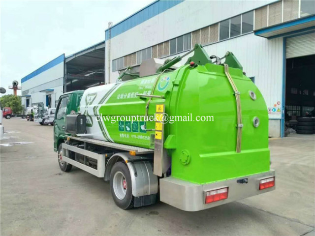 Dongfeng Skip Bin Loader شاحنة القمامة الصغيرة