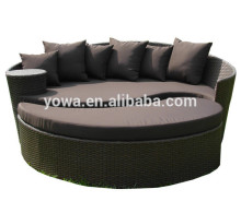 pe rattan outdoor round bed