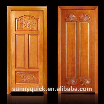 flat solid wood doors