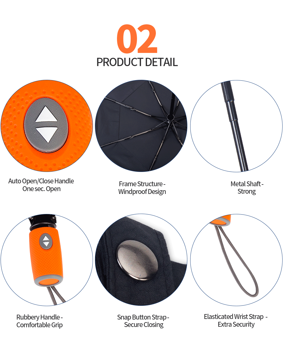 Windproof Folding Umbrella