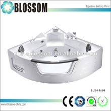Transparent glass whirlpool massage mini bathtub jets bath tubs