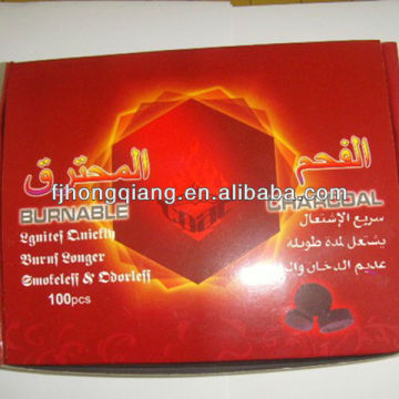 Golden shisha charcoal tablets