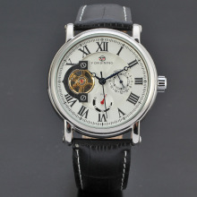 Wrist Men mechanical leather Strap Watches