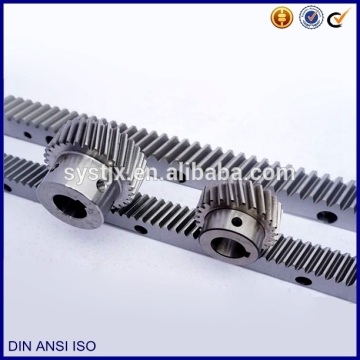 Linear motion system carbon steel gear rack