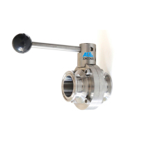Tri Clover DN80 SS 316 ANSI Manual Butterfly Valve DN50 Stainless Steel Sanitary" 

However, if we need to simplify and make it more search-engine friendly, we might consider:

"SS 316 ANSI Butterfly Valve Sanitary DN50 DN80 Manual