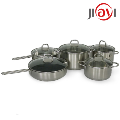 Juego de utensilios de cocina de acero inoxidable JIA-HJ Set