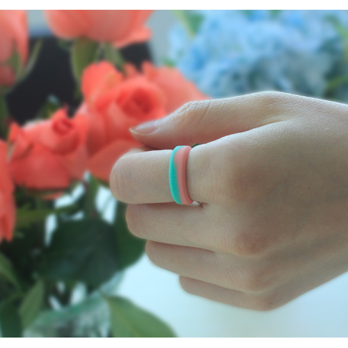 Bague de mariage en silicone pour femmes sur mesure