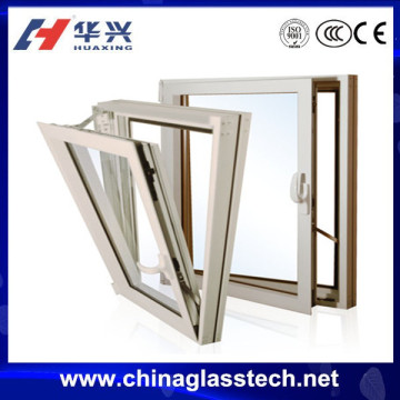 New style thermal-break powder coated frameless folding glass window