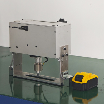 Lithium battery powered dot pin depth marking machine