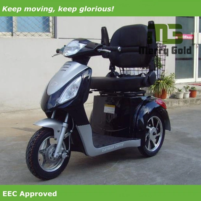 EEC Approved Three Wheel Electric Handicapped Trike/ Tricycle/ Scooter with Two Seats