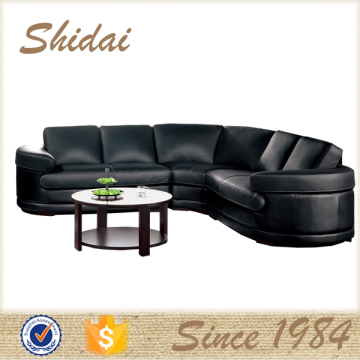 low back leather sofa / sofas in leather 5 sets / natural leather sofa 957