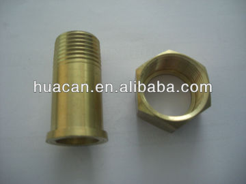 Brass water meter connector