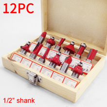 Naipu Wood Router Bit Mill Set: Comprehensive Woodworking Milling Tool Kit for Engraving, Trimming & Woodwork Projects