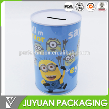 Custom money packaging container/coin bank for kids wholesale