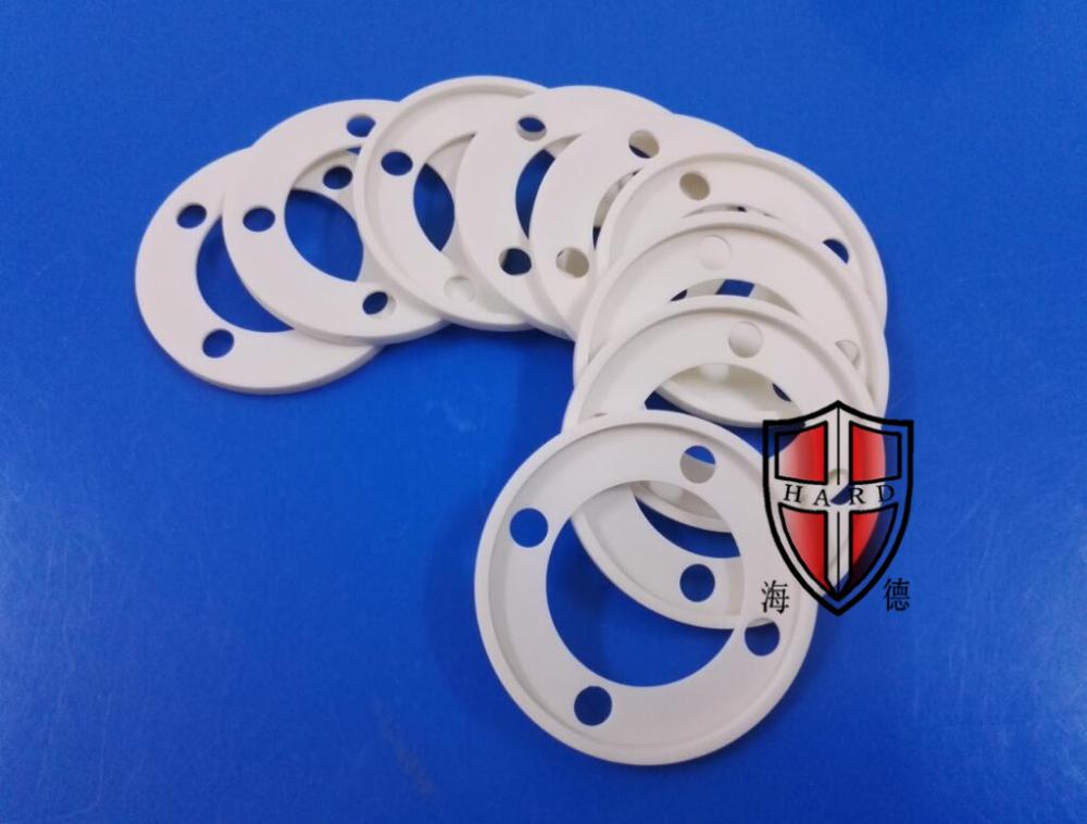 corrosion resistance alumina ceramic rings flanges pulley