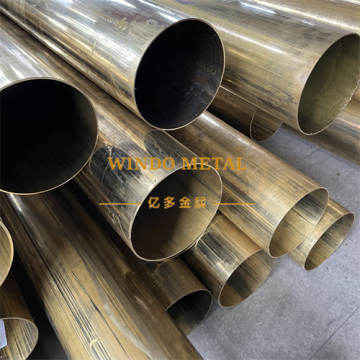 Geothermal large diameter brass transfer pipes