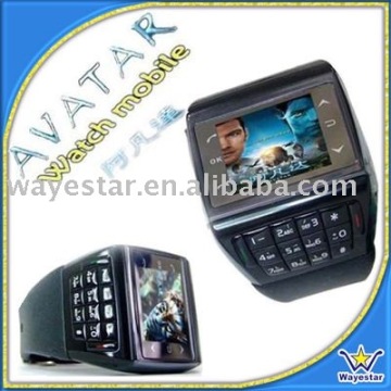 4 Bands Wrist Clock Cell Phone