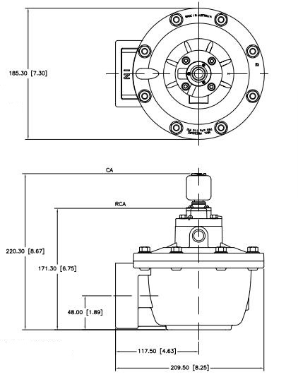 ca62t dimensions