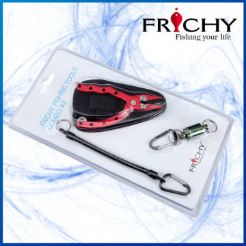 Quality Fishing Combo Sets- Fishing Pliers and Magnetic Release and Lanyard China Manufacture