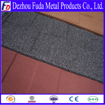 flat roof tile Stone Coated Steel Roof Tile