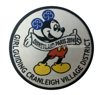 custom polyester woven patches