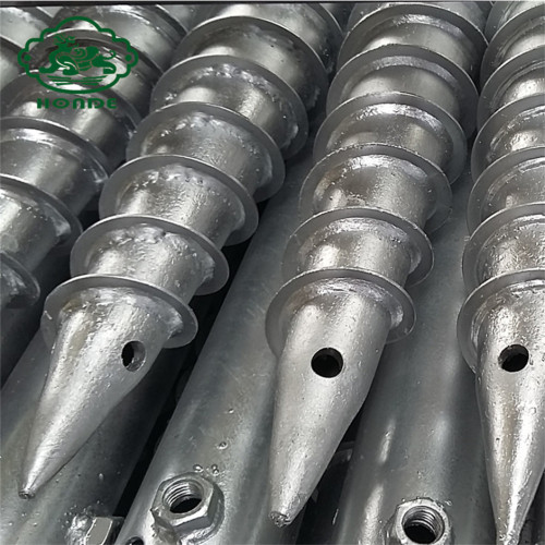 Hot Dipped Galvanized Q235 Steel Ground Anchor