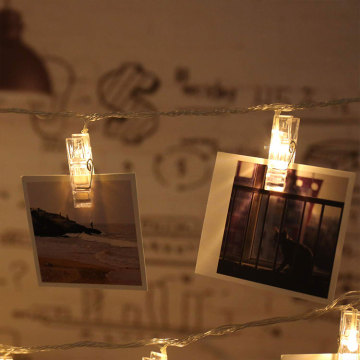Home Decor Photo Clips Led String Light