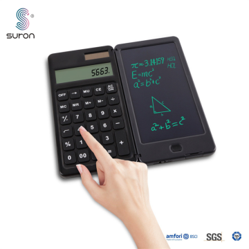 Suron 10 Digital Calculator With Writing Notepad