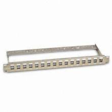 24-port STP Patch Panel with Dual Metal Design and Stable Work Performance