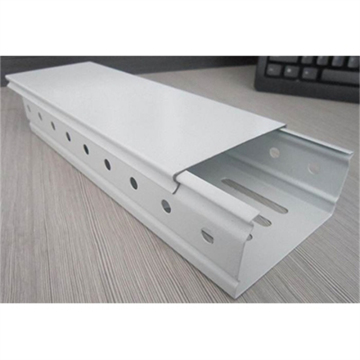 Heat-resistant powder coated cable tray
