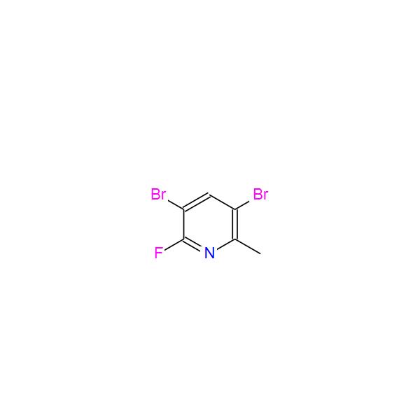 3,5-Dibromo-2-fluoro-6-methylpyridine Pharma Intermediates