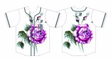 Custom Embroided Woman Baseball Jersey Shirt