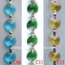 crystal glass beaded decorative hanging chain For Wedding Decoration - DL31