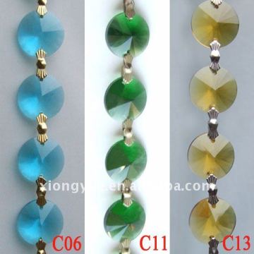 crystal glass beaded decorative hanging chain For Wedding Decoration - DL31