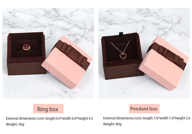 Factory wholesale Custom jewelry box Jewelry box with bracelet Confession Gift Box