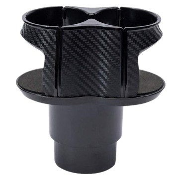 Car console drinking cup holder