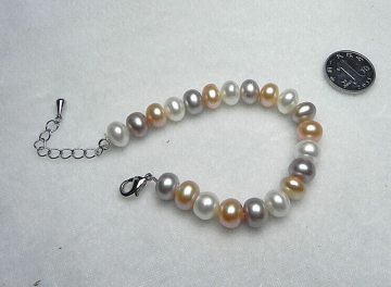 Bracelet, Fresh Water Pearl Fashion Bracelet, Freshwater Pearl Bracelet Fine Jewelry Wholesale PT2315