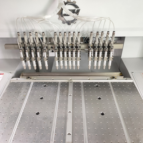 máquina de fabricação de impressão precisa de silicone de borracha macia