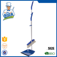 SIGA 2015 new style super quality plastic broom dust pan