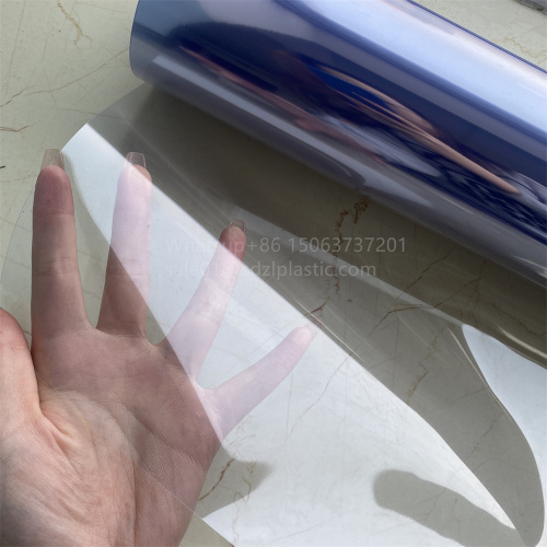 Colored PVC blister pharmaceutical packaging sheet roll