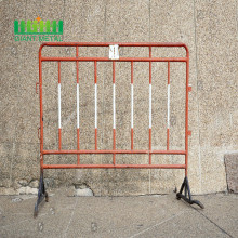 Welded crowd control barriers