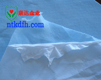 PE film laminated spunbond nonwoven
