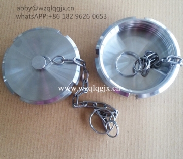 Sanitary Food Grade Blind Nut with Chain