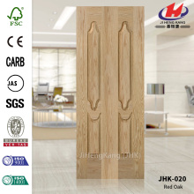 Double Oak Veneer Unequal Leaves Door Panel