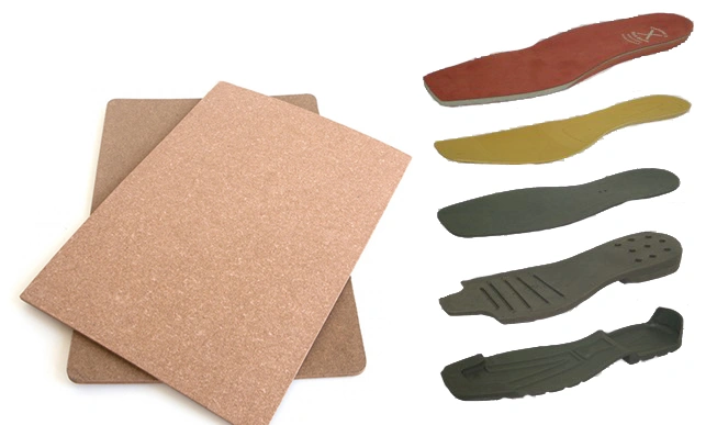 1.5mm and 1.75 mm Footwear Raw Material Fiber Non Woven Fiber Insole Board