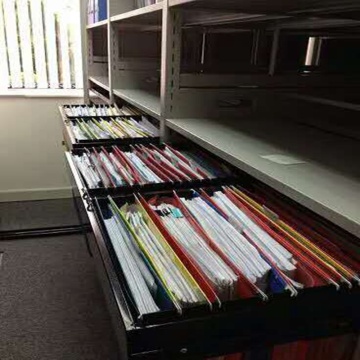 Customized Mobile Archive Cabinet Mixed Color Match
