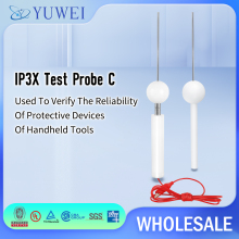 IP3X Test Probe IEC60529 Test Tool C 2.5mm Diameter with Thrust