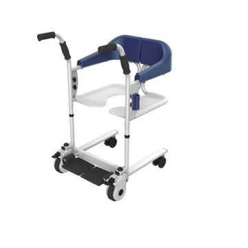Cadeira de rodas de cadeira de rodas de altura ajustável para paciente