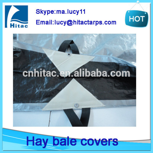 UV resistant,waterproof hay bale tarps cover,hay tarpaulin