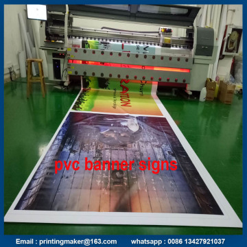 15 oz Glossy Outdoor PVC Banners Printing Service